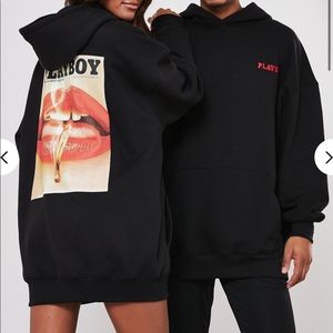 Playboy x missguided oversized hoodie